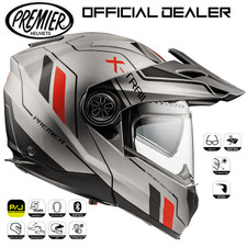 Casco moto integrale grigio - integrale,