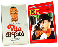 VITA DI TOTO' copia autografata dal'autore / TOTO' PAROLE E MUSICA  2 Volumi