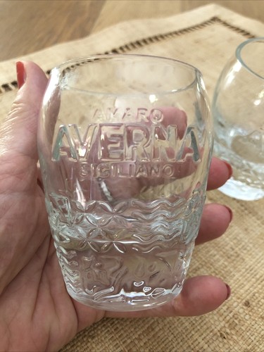 Bicchieri vetro con brand - bicchieri, di