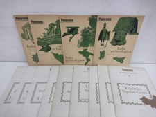 Italia archeologica (4 fascicoli con cartine) - Raccolta NON Completa ed. Pan...