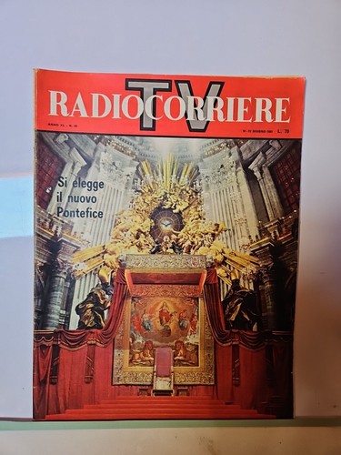 1963 radiocorriere tv - radiocorriere,