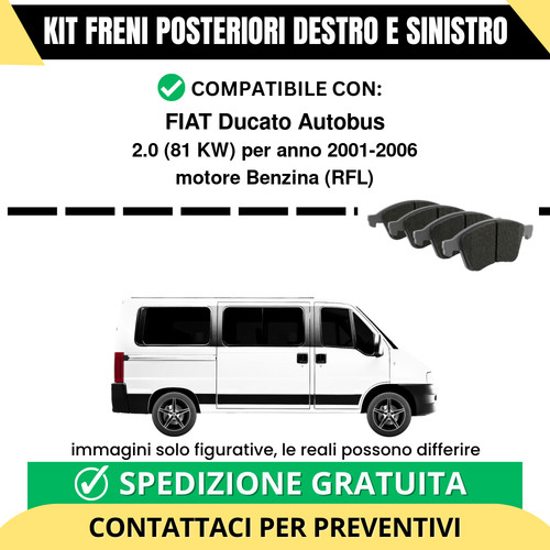 Pastiglie freno posteriori - pastiglie,