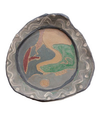 Attilio antibo piatto ceramica - attilio,