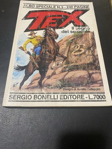 Tex albo speciale il segno - albo,