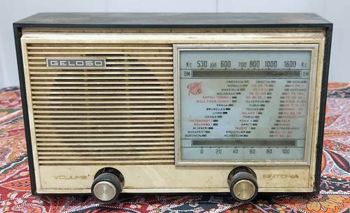 Rara radio portatile - radio, geloso