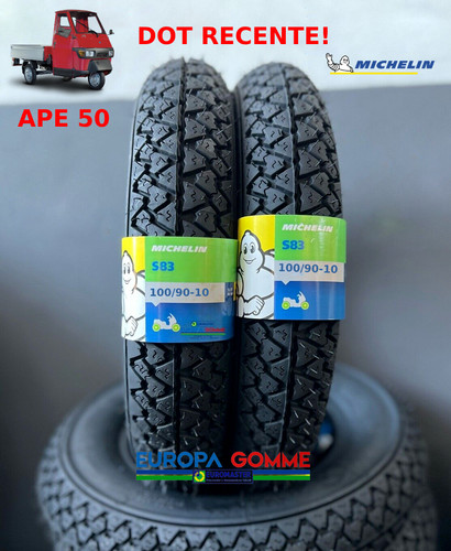 100 56j coppia michelin - 100/90-10,