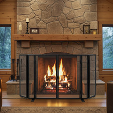 Imex El Zorro 10405 Parafiamma Pieghevole Con Porte 123 X 68 Cm Forno Cucina