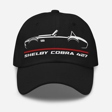 Premium Dad Hat For Shelby Cobra 427 1965 Car Owners Birthday Gift