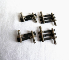 RIVAROSSI LOTTO DI 4 BINARI: 2X CM 1,2 E 2X CM 1,7 GIUNTI GIUNZIONI SCALA HO