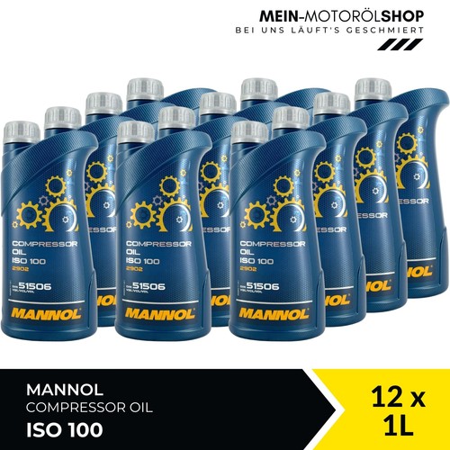 Mannol compressor oil iso - mannol, 100