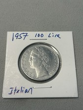 1957 Italy 100 LIRE Repvbblica