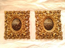 Francesco Graziani pittore del '600, con autentica, due rari dipinti con cornice