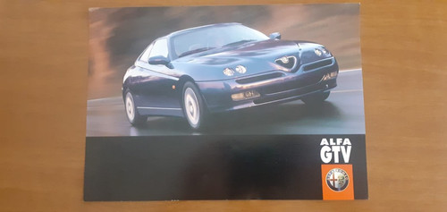 Depliant alfa romeo gtv - alfa,