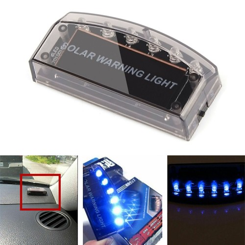 Auto energia solare led finto - solare,
