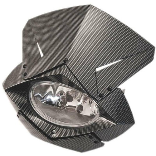 Cupolino carbon maschera faro - cupolino,