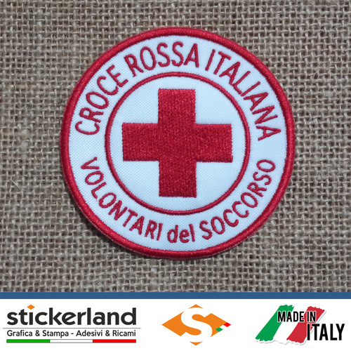 Toppa patch croce rossa - patch,