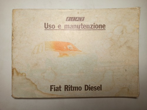 Fiat ritmo diesel c - ritmo, cl