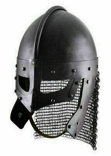 Elmo corvo vichingo medievale