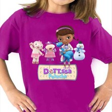 DOTTORESSA PELUCHE TSHIRT DOTTY PELUCHE OSPEDALE DEI GIOCATTOLI GIOCO T-SHIRT