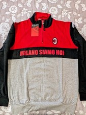 Pigiama A.C. Milan mezza zip