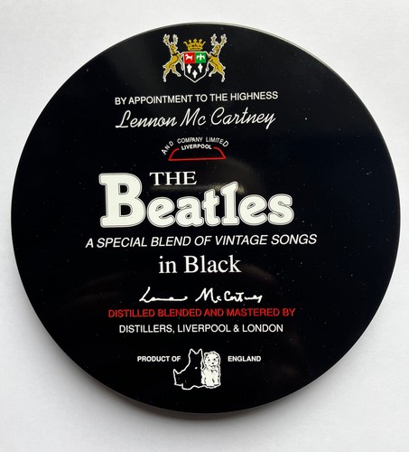 The beatles black - cd, tin