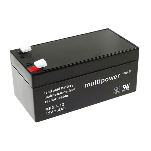 Multipower mp3 12v - mp3.4-12, 3,4ah
