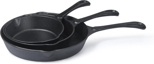Set padelle ghisa - set,