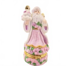 Santa Claus Trinket Box Retro