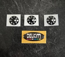 1x Set Adesivi Delkim Plus