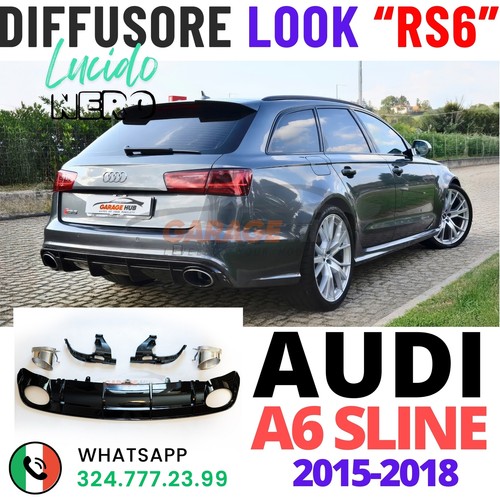 Diffusore scarichi rs6 - diffusore, ✨rs6