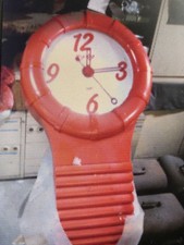 Vintage grande orologio Hip Hop Breil da esposizione Macef 1981 