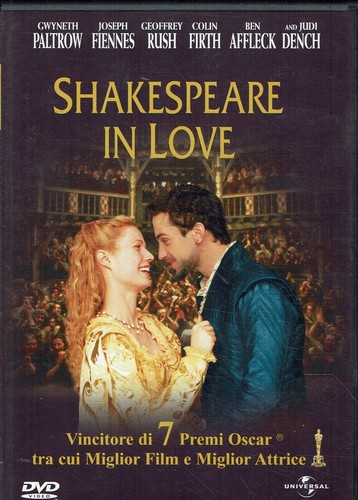 Dvd shakespeare love con - dvd,