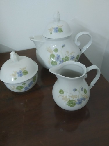 Set porcellana teiera lattiera - set,