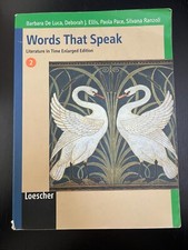 Words That Speak Literature in Time Enlarged Edition 2 - Loescher 2006
