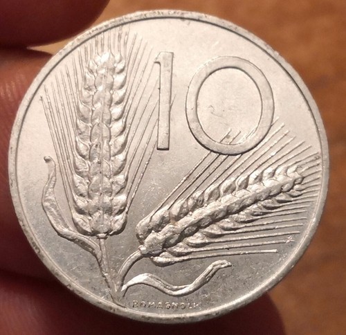 Lire 1956 spighe italia - 10,