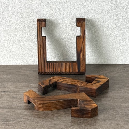 Leggio legno design rustico - legno,