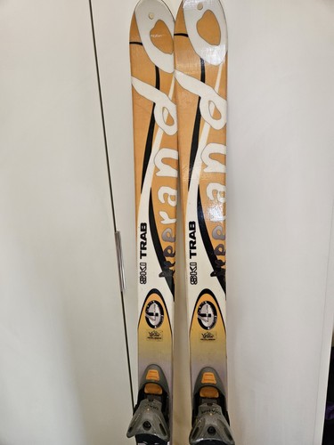 Sci sky trab - sci, giallo/bianco