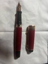 Fountain pen AURORA Rossa " 75° Anniversario "originale, senza scatola originale