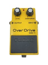 Pedale per chitarra Overdrive Boss OD-1 nero vite usato