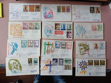 VATICANO LOTTO 30 BUSTE PRIMO GIORNO  ANNI 60