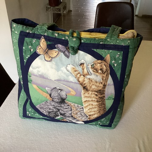 Borsa tote trapuntata vintage - tote,