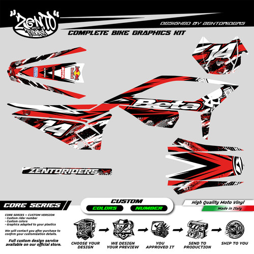 Kit grafiche adesivi - kit,