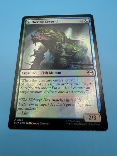 Slithering cryptid foil - foil, 0168
