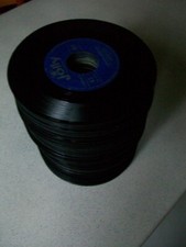 LOTTO STOCK-N.100 DISCHI VINILE-45 GIRI-SENZA COPERTINA-MUSICA LEGGERA