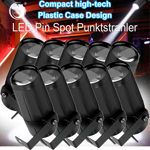 2pz led pin spot - 1-2pz, faretto
