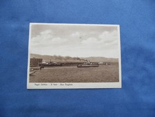 ANTICA CARTOLINA ILLUSTRATA-REGGIO CALABRIA-IL PORTO-NAVE TRAGHETTO-VIAGGIATA