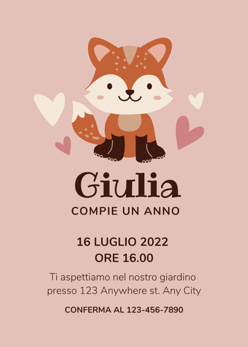 Invito inviti personalizzato - invito,