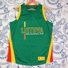 LIETUVA MENU S BASKETBALL  TEAM TANK LITUANIA CANOTTIERA PALLACANESTRO LKF TG S 