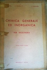 ING006 - LIBRI UNIVERSITA' INGEGNERIA CROATTO ZINGALES CHIMICA GENERALE ED INORG