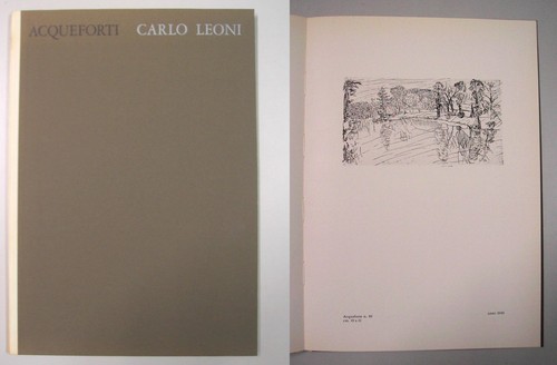 Acqueforti carlo leoni giorgio - carlo,